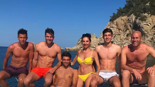 Zidane de vacaciones