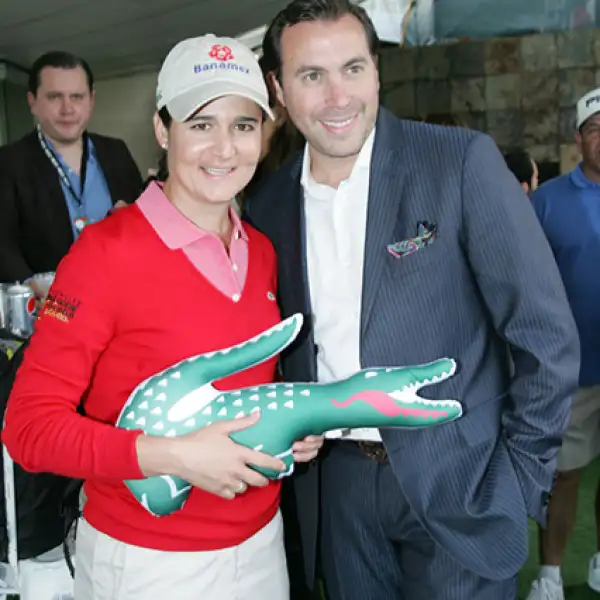 Lorena Ochoa y Jorge Baryka