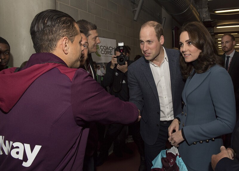 'Chicharito' Hernández y príncipe William