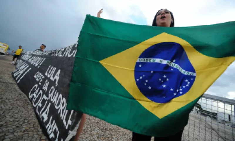 Brasil se encuentra en una recesión. (Foto: AFP )