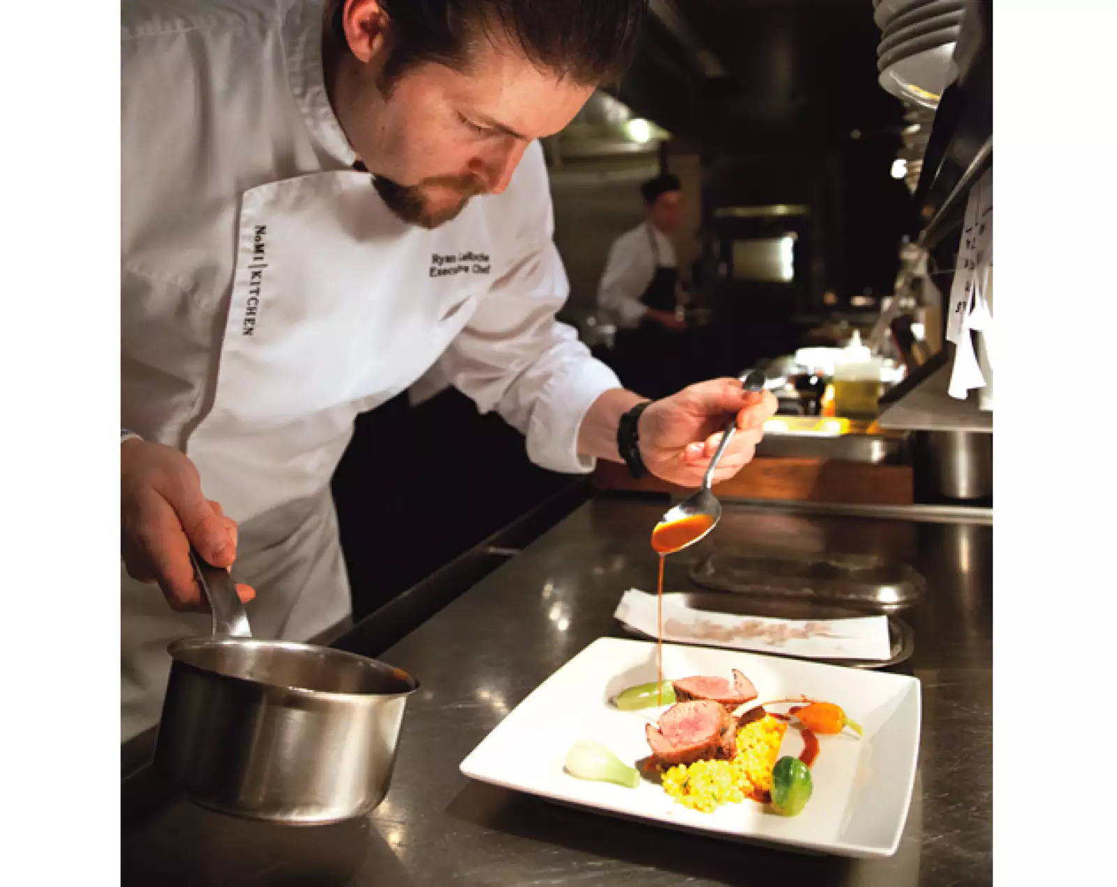 Rack de cordero en Nomi: Después de una remodelación este restaurante y su chef ejecutivo Ryan Laroche tienen todo lo que se necesita para ofrecer una degustación impecable. Aunque el sashimi de es...