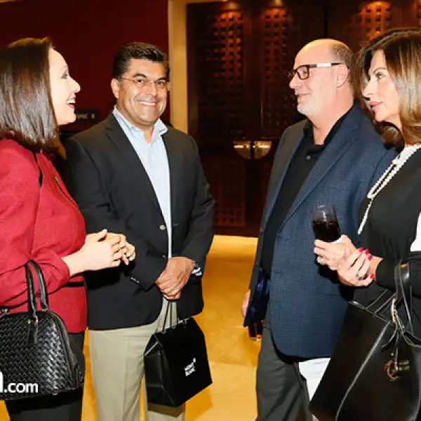 Fernanda y José García con Carlos y Susana Santos
