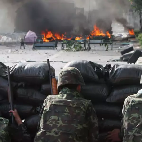 Tailandia protestas militares