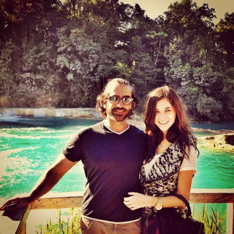 La tapatía ya no es tímida en demostrar su amor por el hijo de Vicente Fernández, por lo que en su red social compartió una linda foto de su viaje a Chiapas.