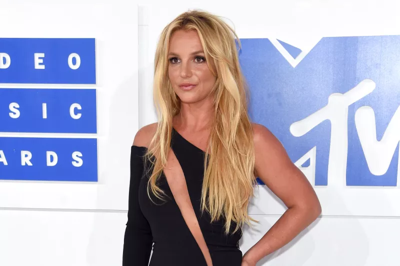 Foto de Britney Spears durante un evento de MTV en 2016