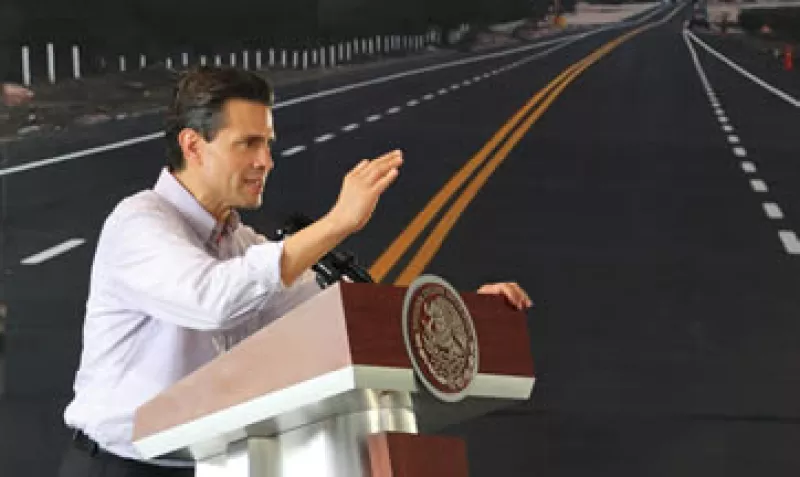 El presidente realizó este martes su primera visita oficial a Michoacán. (Foto: Notimex)