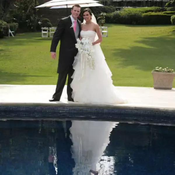 Boda en Cuernavaca de Barbara Deschamps y Manuel Tamayo