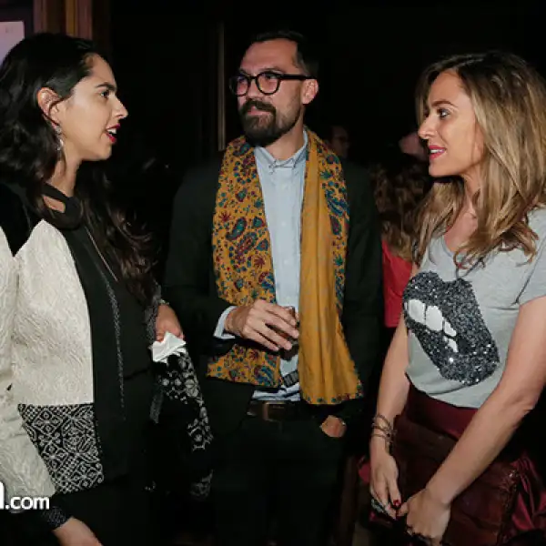 Montserrat Messeguer, José María Balmaceda y Paulina Ricardi