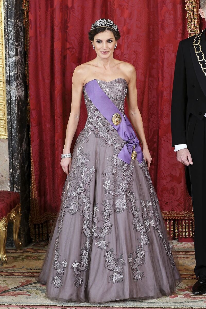 Spanish Royals Host A Gala Dinner For President Of Peru And His Wife