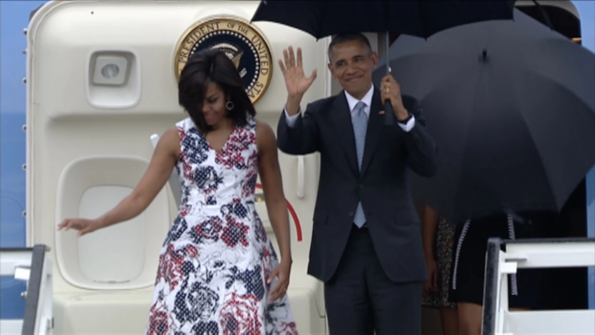 El outfit que vistió la Primera Dama de Estados Unidos a su llegada al aeropuerto de La Habana robó la atención en cuestión de minutos. ¿Qué marca es y cuánto cuesta?