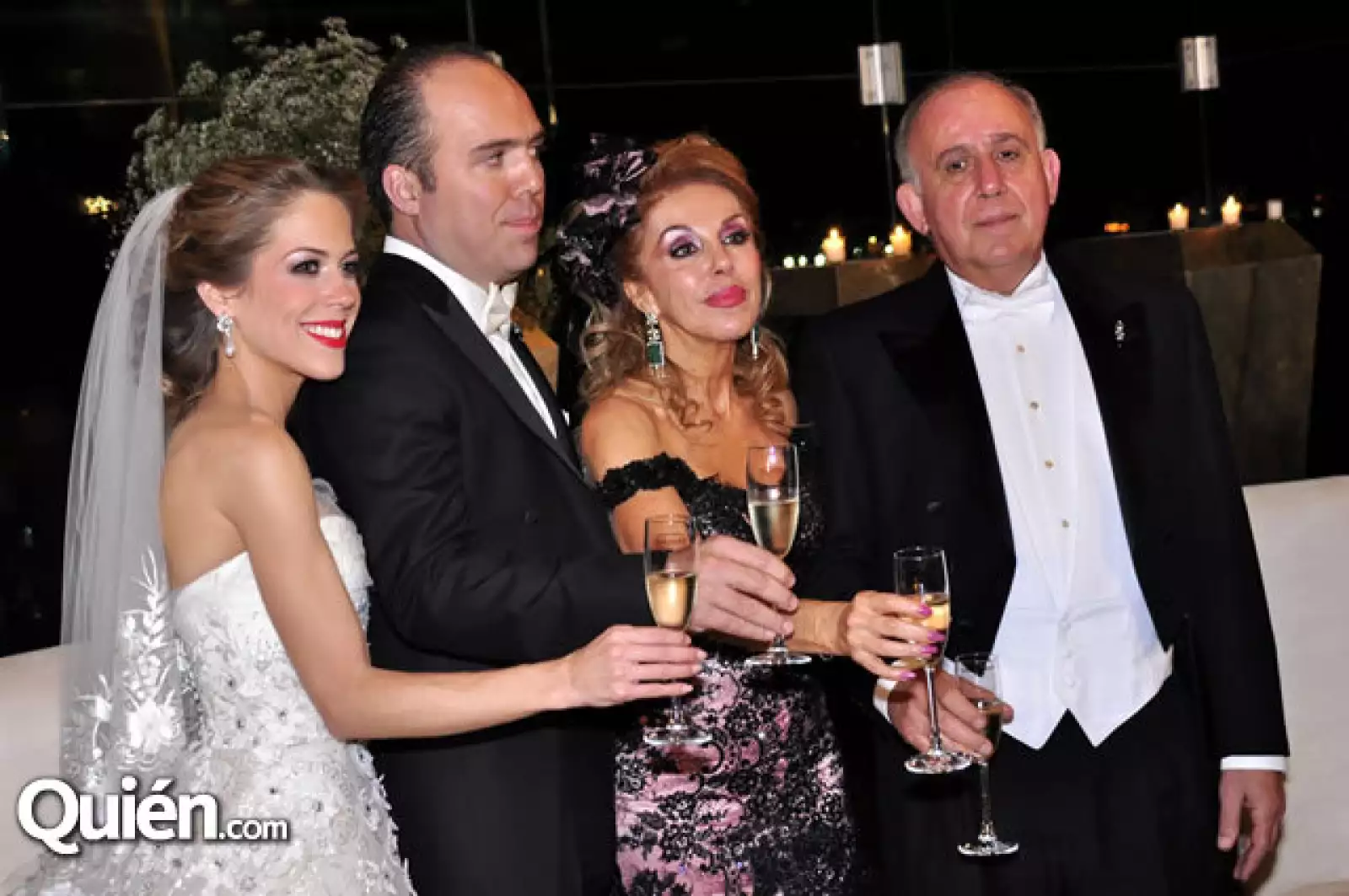 Boda de Carolina González y Bernardo Bichara Assad