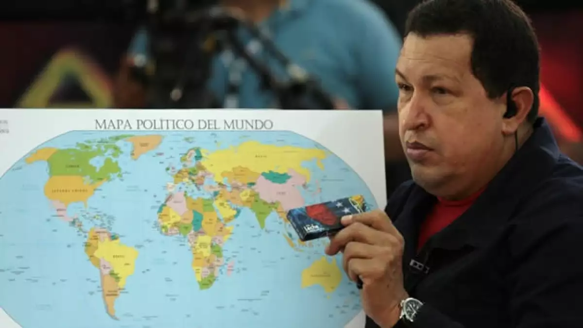 Hugo Chavez nacionalizacion mapa