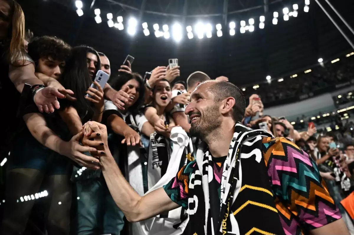 Giorgio Chiellini, de 39 años de edad, es uno de los futbolistas más queridos en la historia de la Juventus.