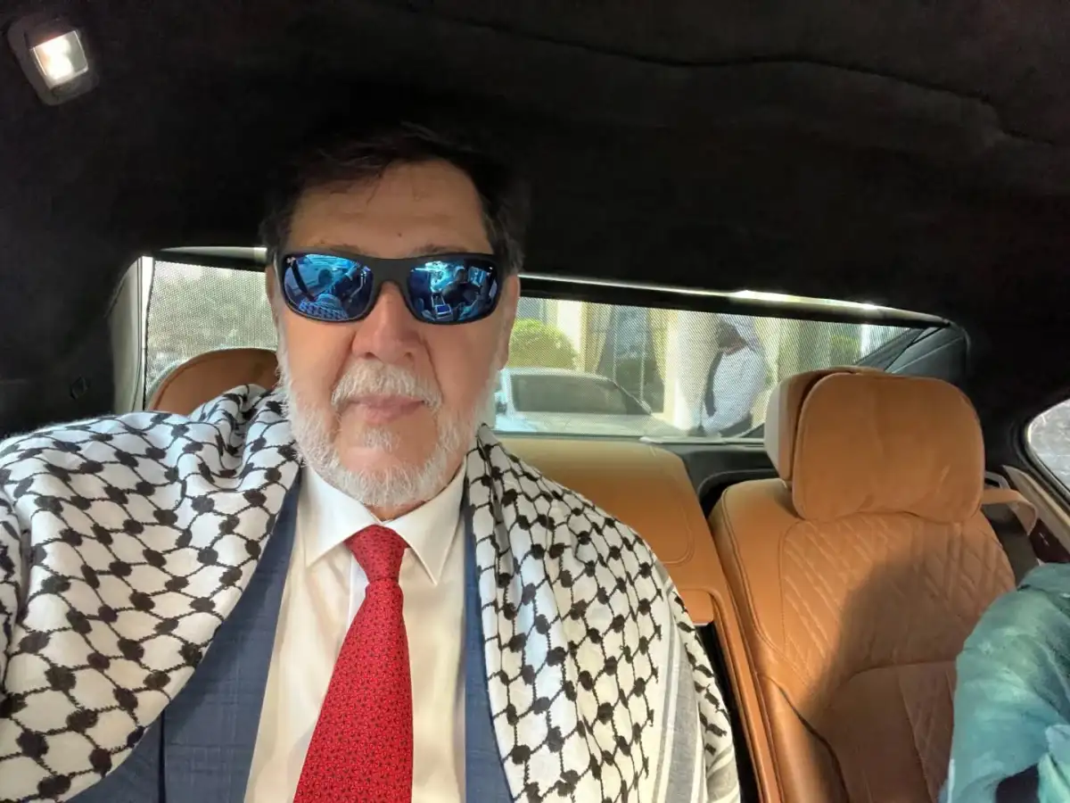 Gerardo Fernández Noroña enPalestina