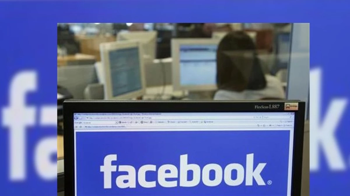 pantalla de facebook