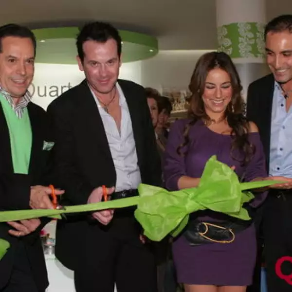 Juan José Origel, Lander Ormaechea, Claudia Lizaldi, Erick Loredo