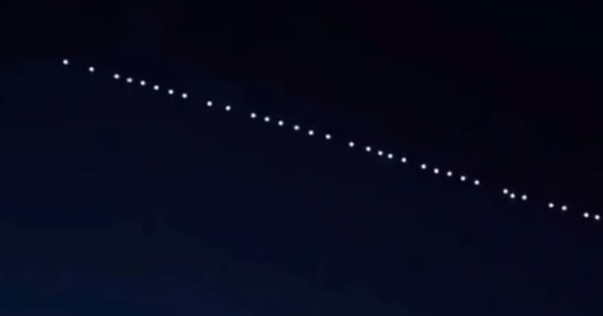 Los Satélites Starlink se podrán observar en el cielo de Monterrey