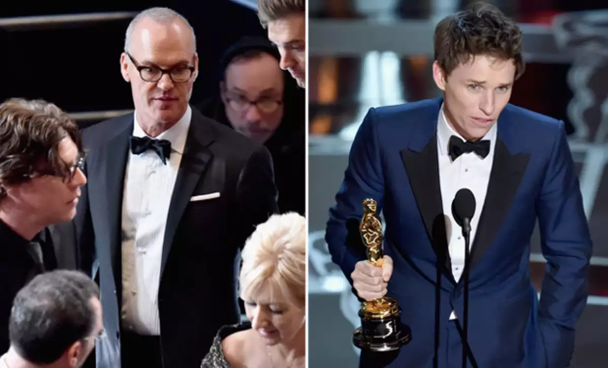 Ha comenzado a circular en redes sociales un video en el que se ve que el protagonista de "Birdman" ya tenía preparado su discurso, en caso de ganar la estatuilla.