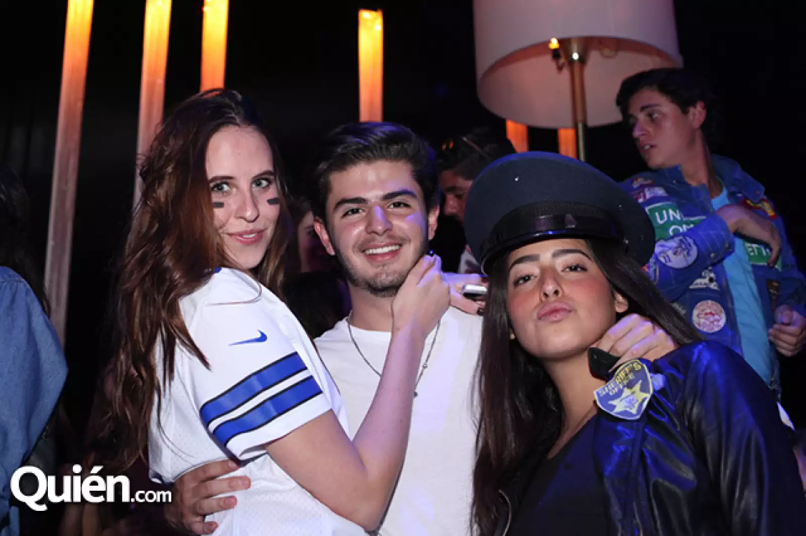 Sophie Oetling,Xavier Fernando y Valeria Cuevas