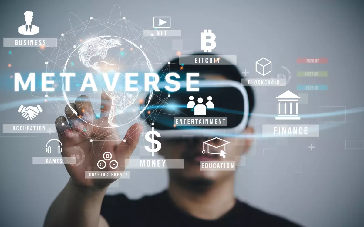 ¿Cómo entrar al metaverso con mi negocio? (imagen conceptual del metaverse)