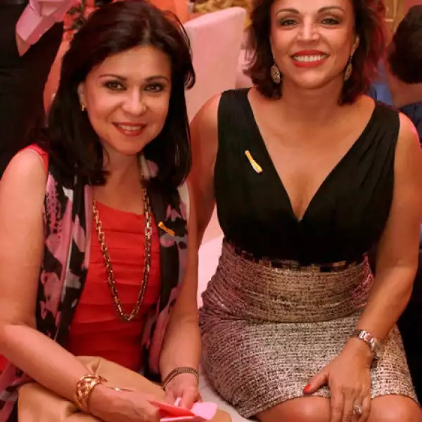 Paty García y Claudia Sada de González