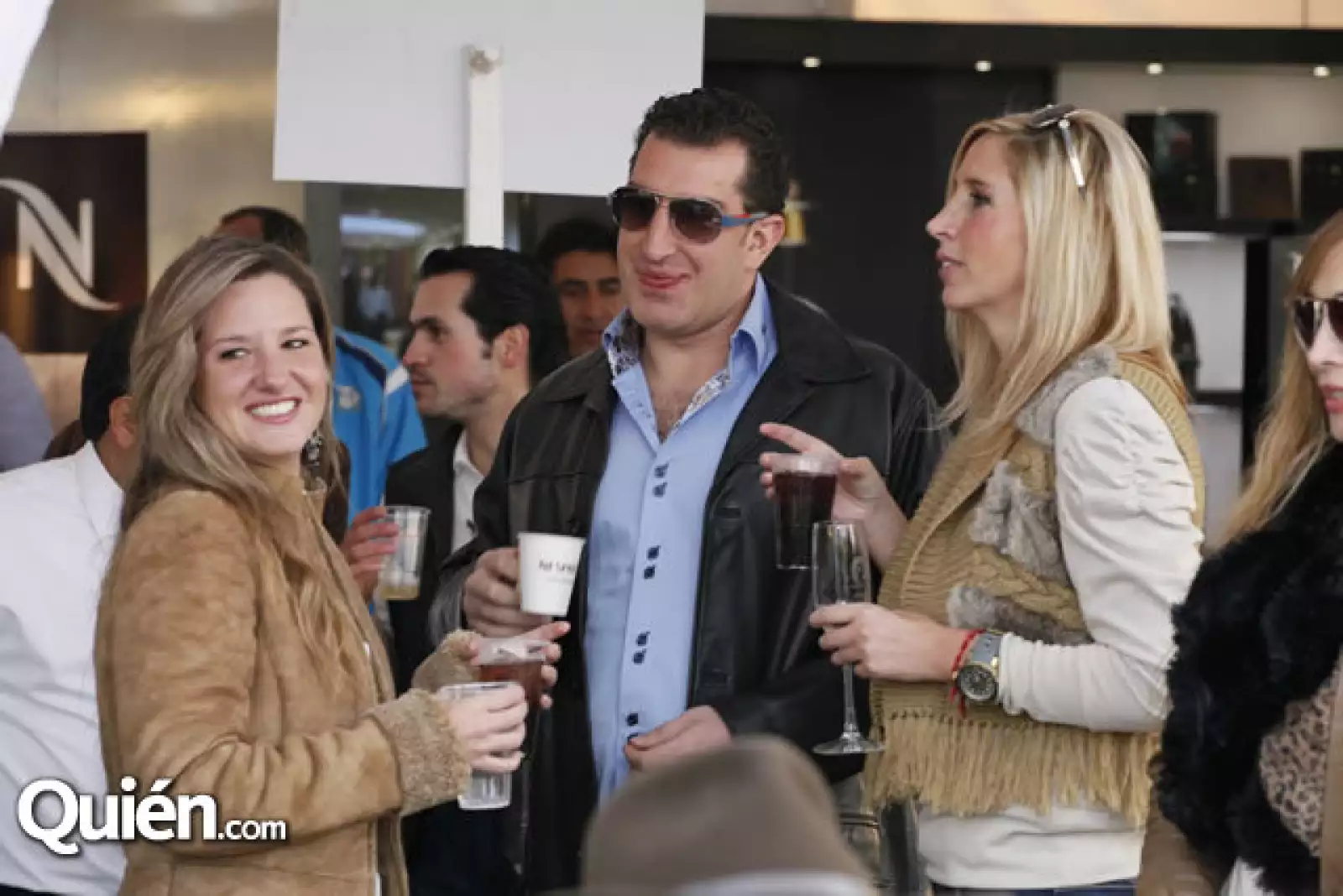 Naru Moralez,Simón Atri y Monique Saint Pierre