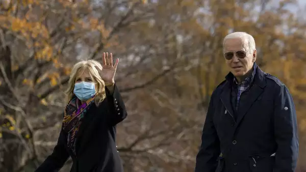 President Biden Returns To The White House From Camp David
