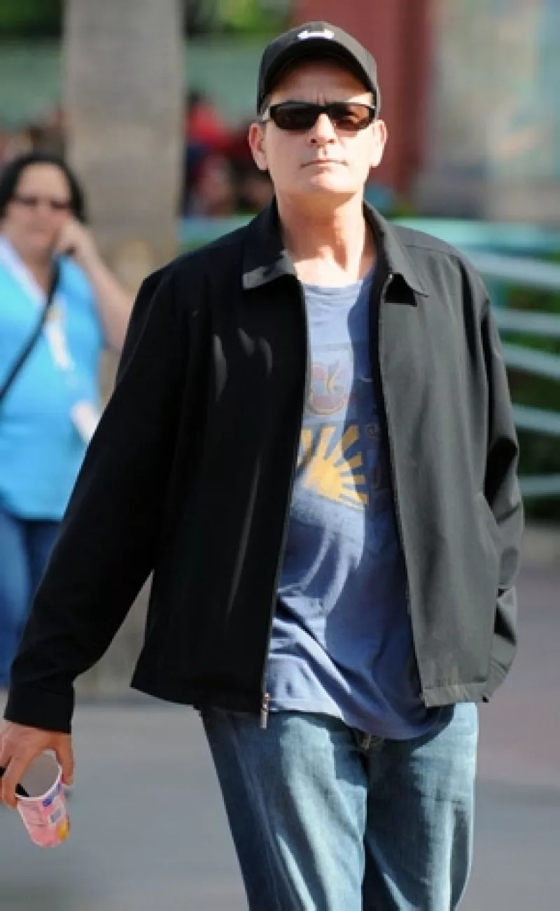 El actor aseguró que durante las escenas que realiza en la serie Two and a Half Men nunca ha llegado alcoholizado.