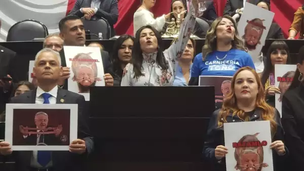 Debate en la sesión de la Cámara de Diputados