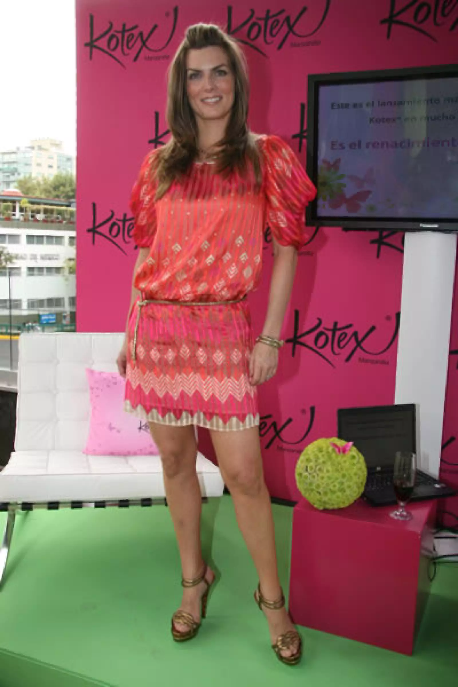 Evento Kotex, Monserrat Olivier.