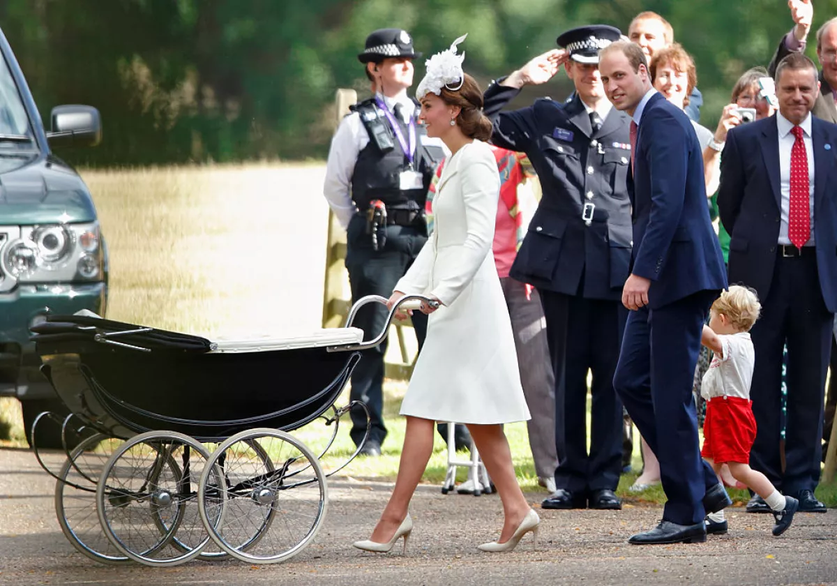 The Christening Of Princess Charlotte Of Cambridge