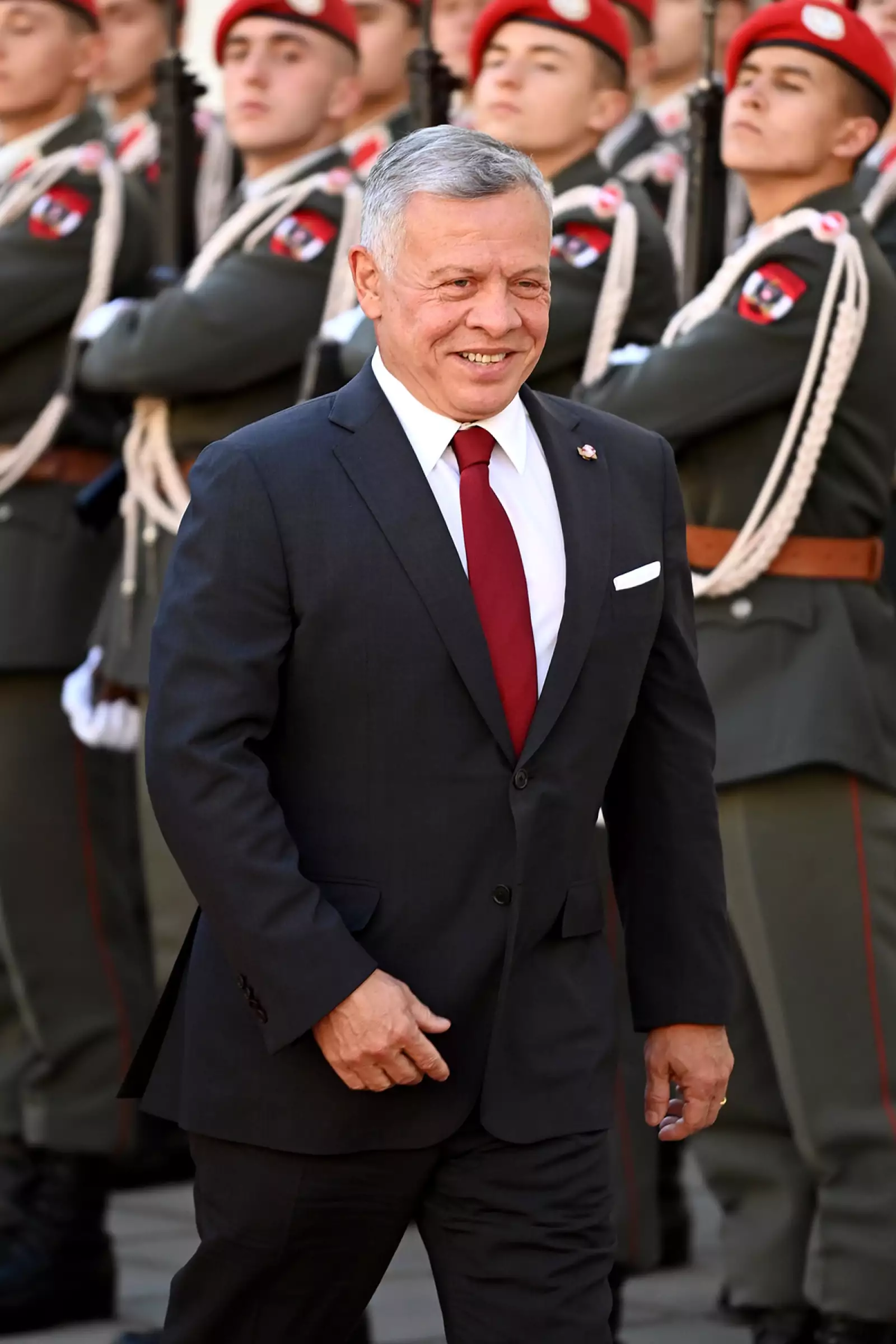 King Abdullah Of Jordan Visits Austria