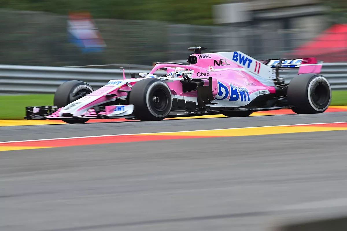 Sergio Pérez Force India 2018