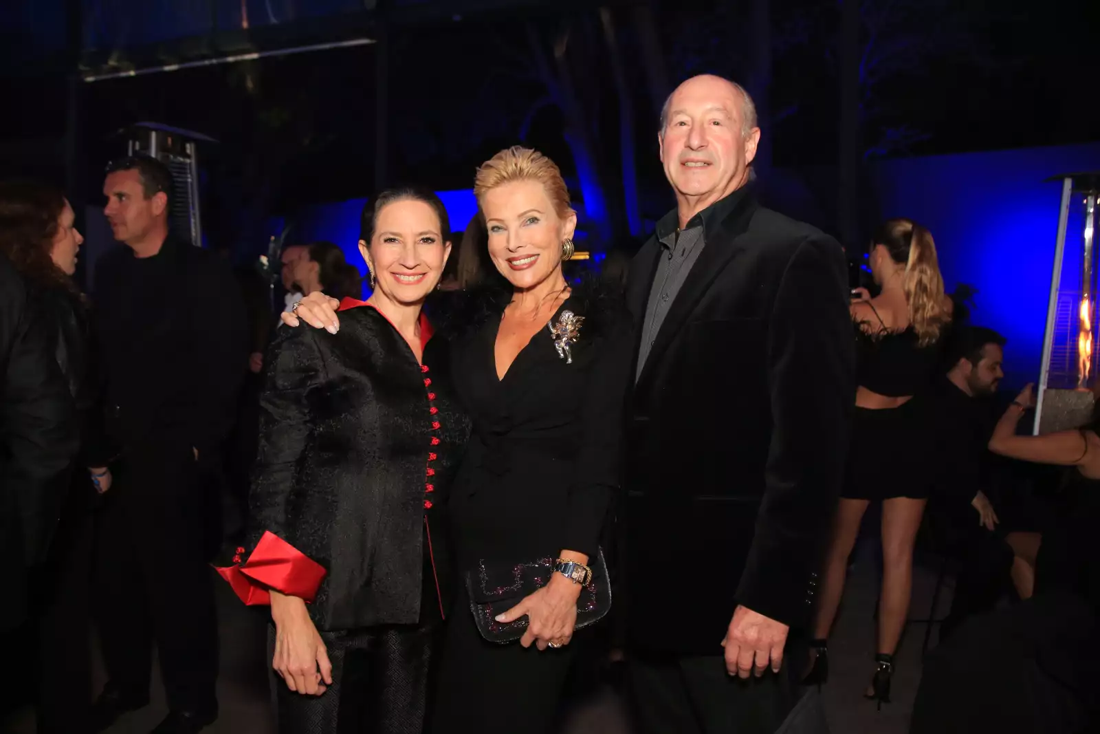 Deborah Holtz , Raquel Bessudo y David Finkelstein