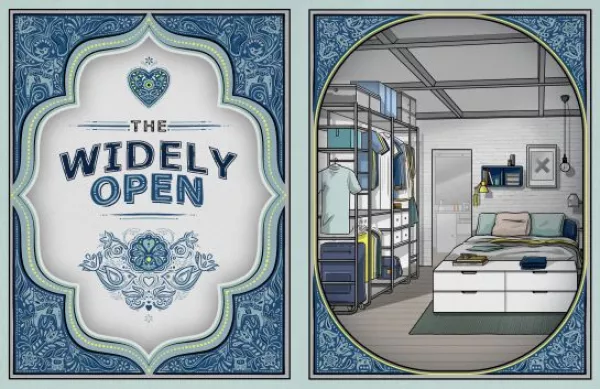 widley open