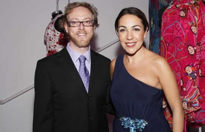Los anfitriones, Ricardo Covalín y Cristina Pineda