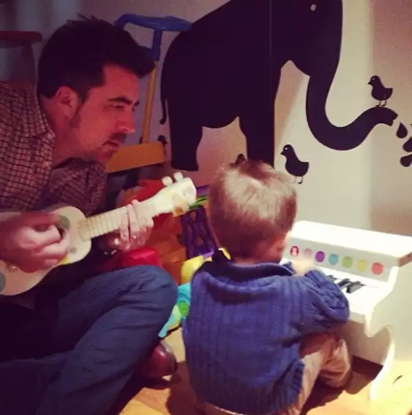 Rafael Sarmiento con Iker.