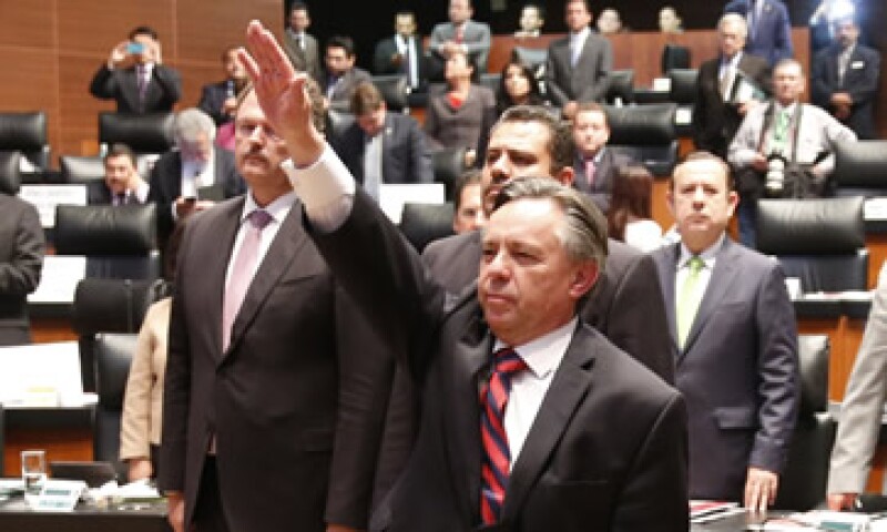 Eduardo Medina Mora fue elegido con 83 votos en el Senado. (Foto: Cuartoscuro )