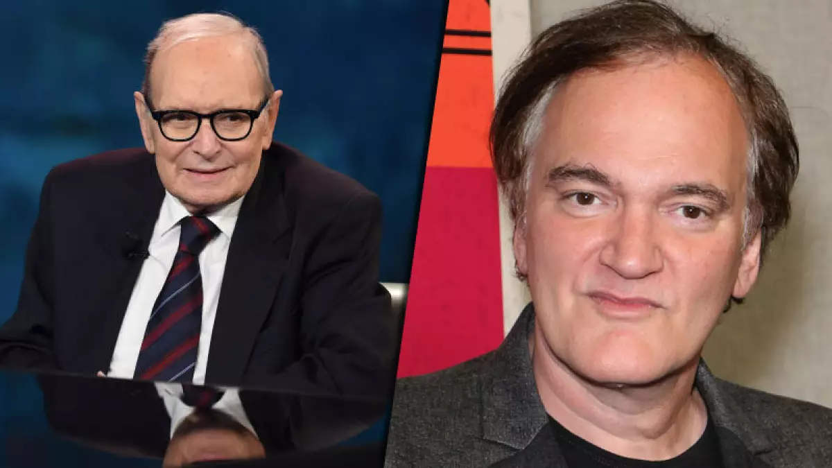 Ennio Morricone y Quentin Tarantino
