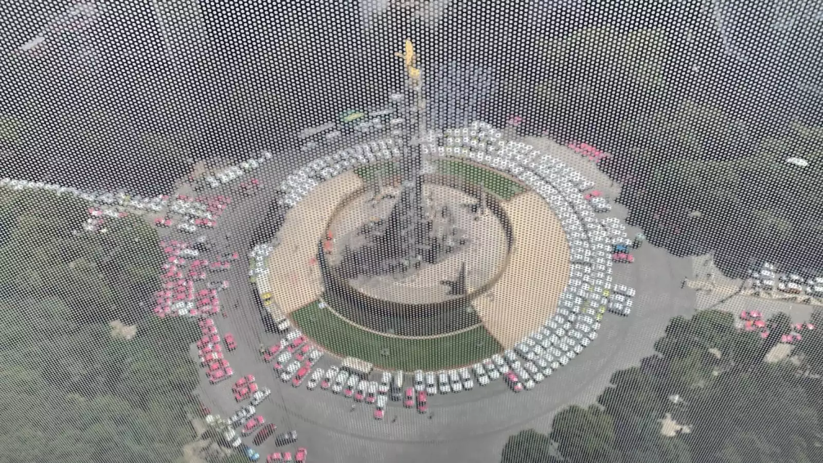 Taxistas desde el aire
