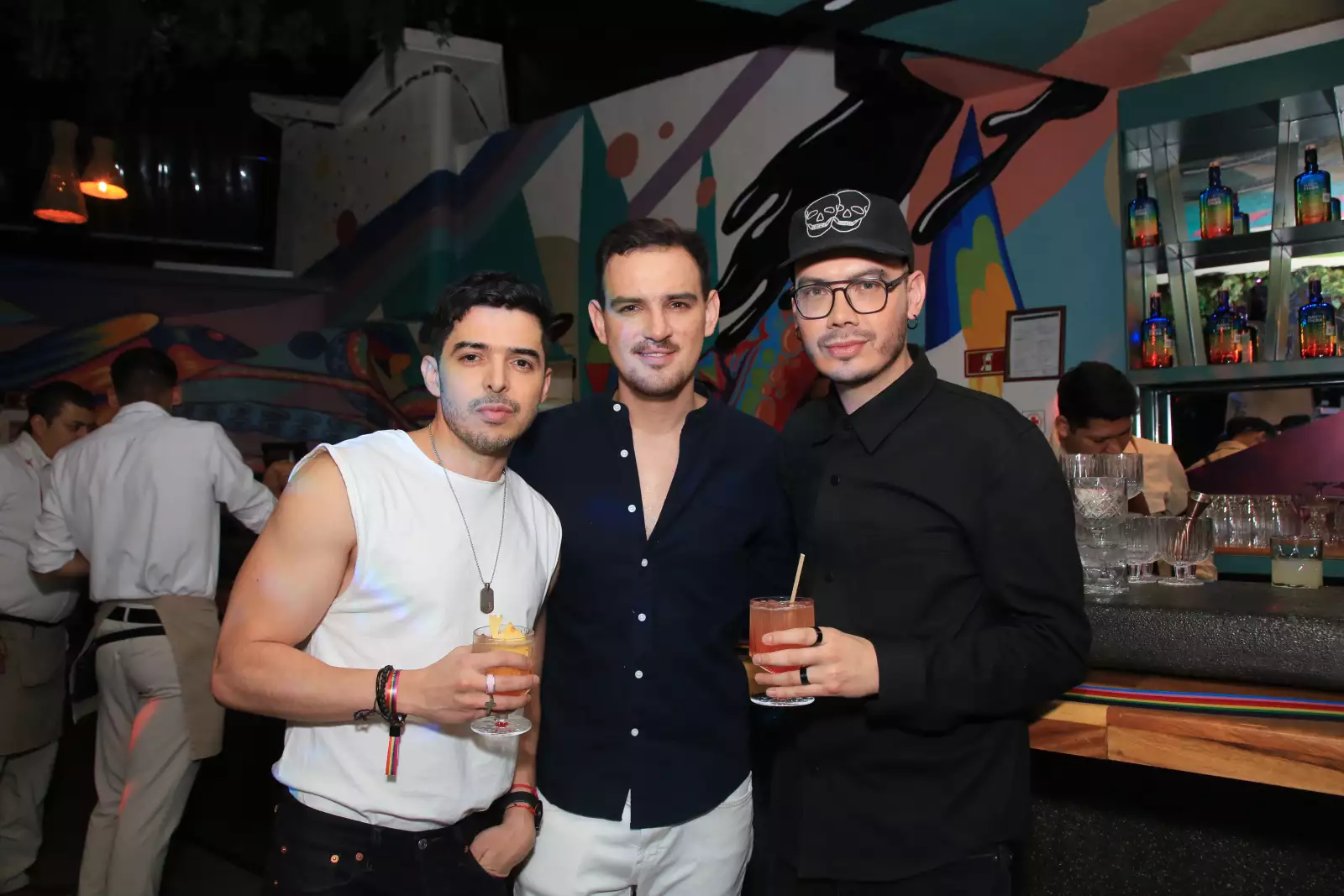 Carlos Rubio , Mauricio Torres y Francisco Anderson 