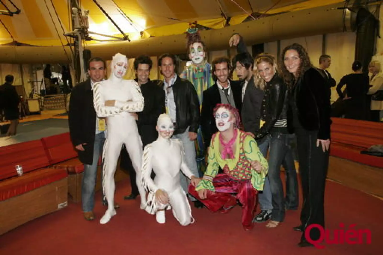 Cirque Du Soleil, Alfonso Hubbard, Felipe Fernández, Mossy Santini, Chema Yazpik, Paola Aboumrad