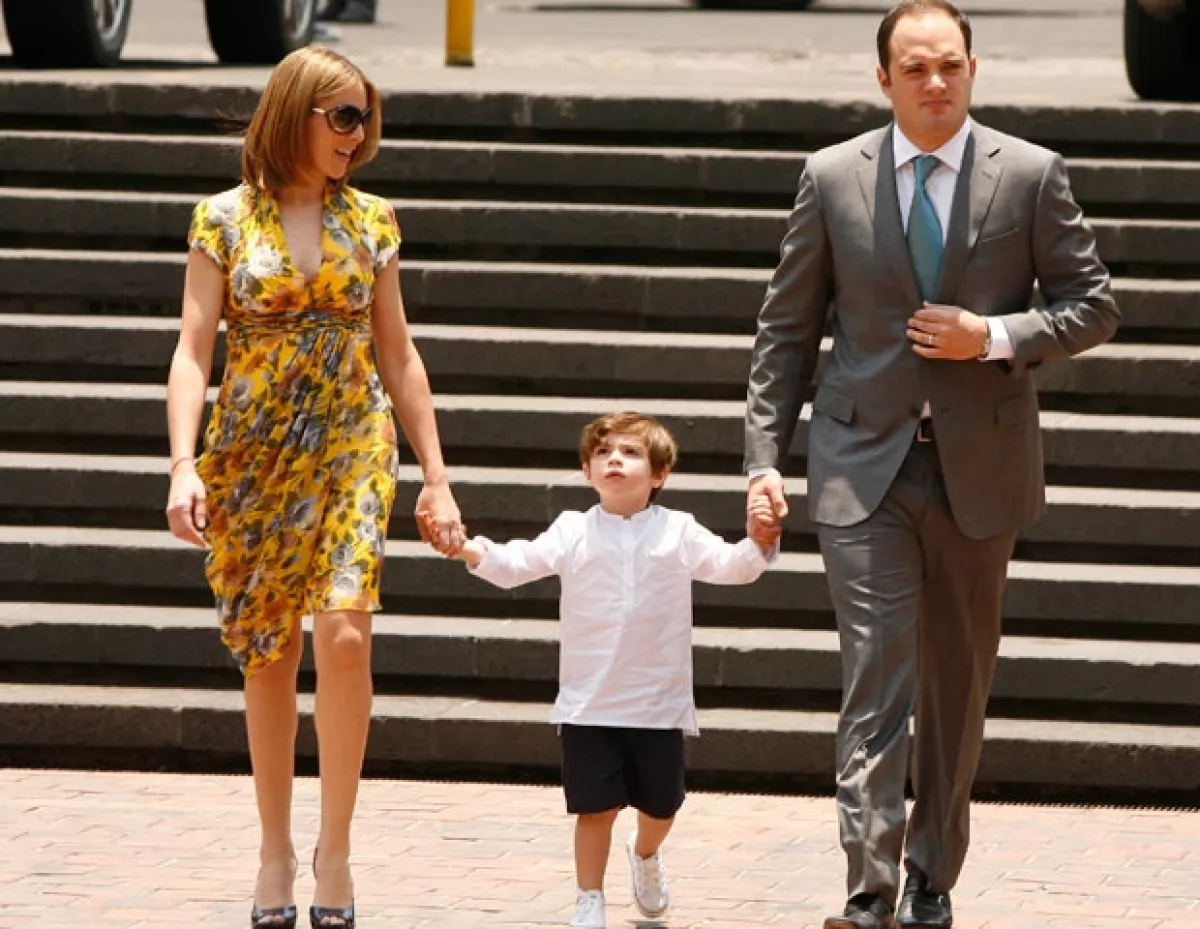 León Krauze y su esposa también fueron invitados.