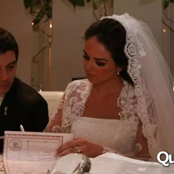 Boda de Diana Gutiérrez y José Riojas