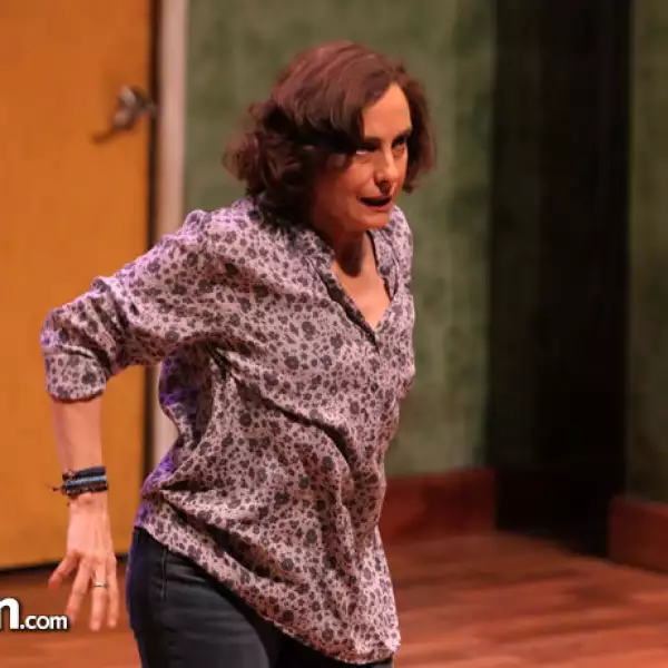 Diana Bracho. Escenas de la obra Espejos.