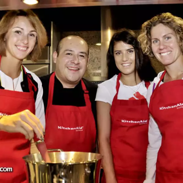 Yaroslava Shvedova,Abdiel Cervantes,Sorana Cirstea y Greta Arn