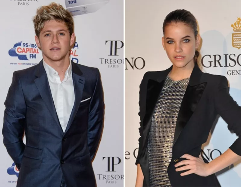 El integrante de One Direction, llegó al estreno del documental "The Class of 92" con la modelo Barbara Palvin.