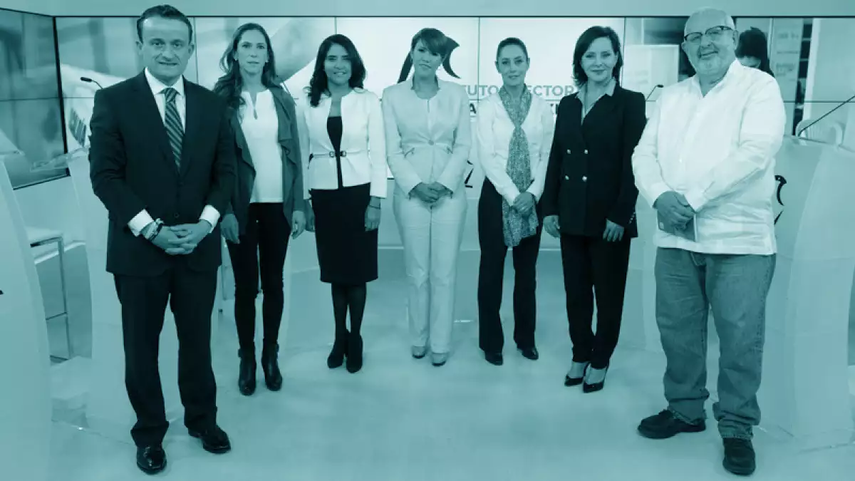 Los candidatos en la CDMX