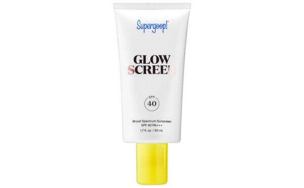 rutina-skincare-belleza-5 minutos-rápida-bloqueador-limpiador-foreo-shampoo en seco-supergoop