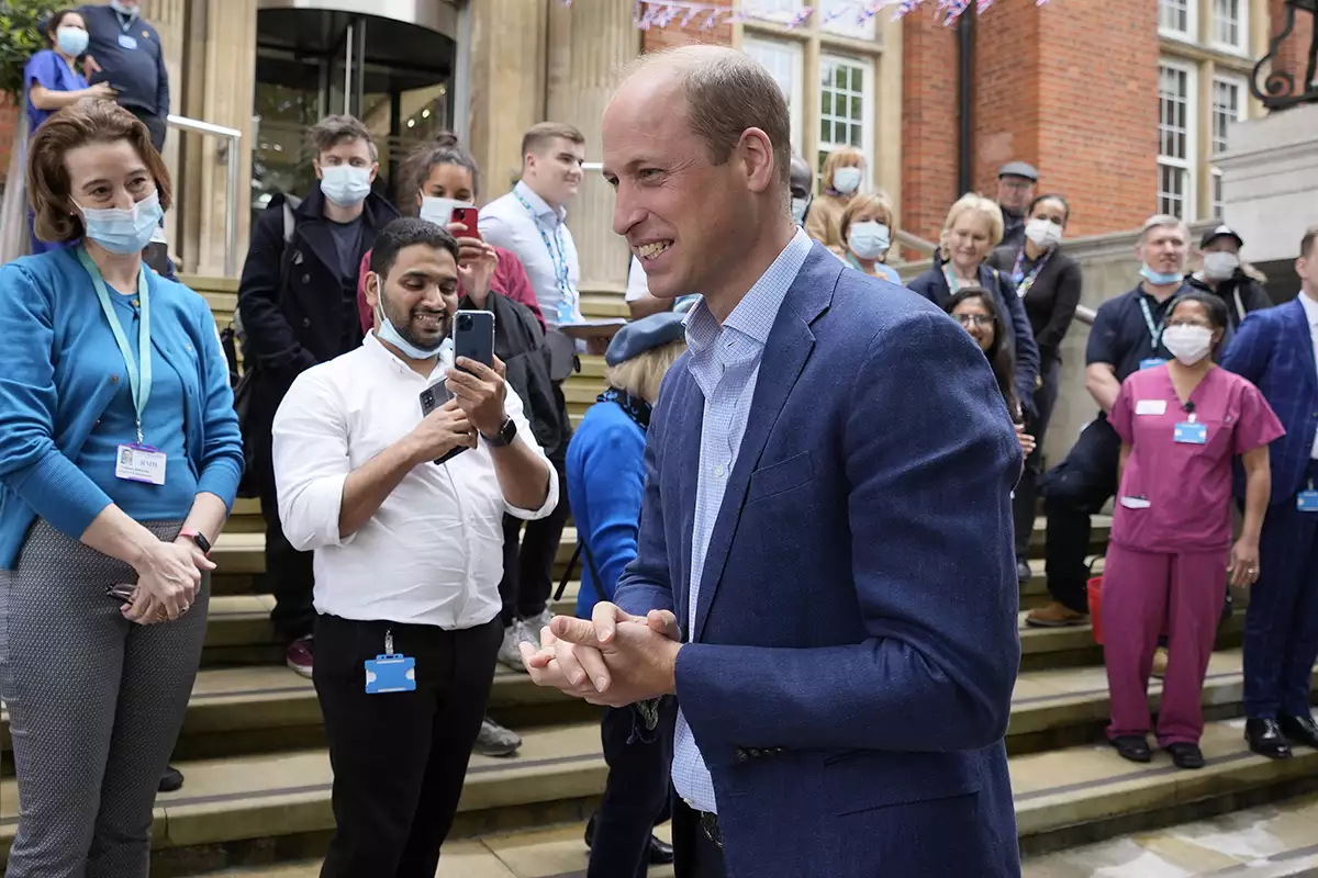 The Duke of Cambridge Visits The Royal Marsden